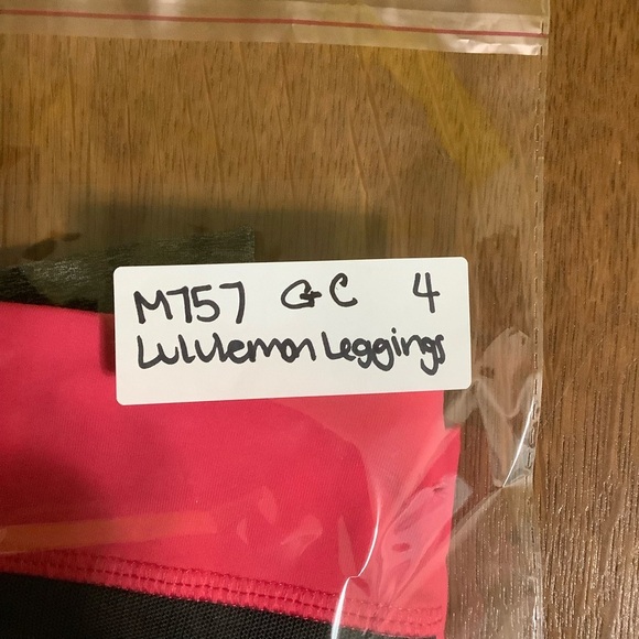 Lululemon Inspire Tight II Sz 4 Heathered Black / Boom Juice / Deep Coal - Picture 11 of 11